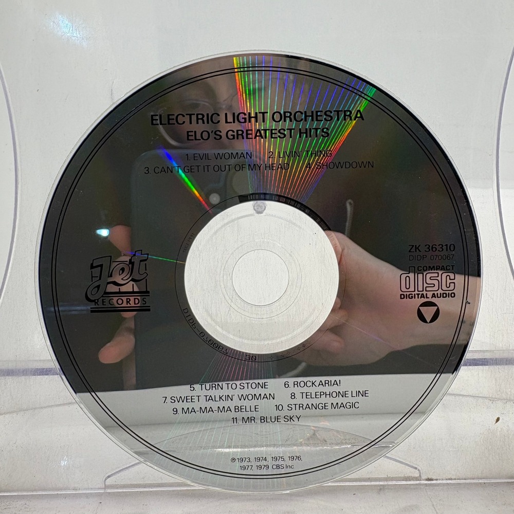Electric Light Orchestra ELOs Greatest Hits CD Jet Records ZK 36310 Vintage Rock